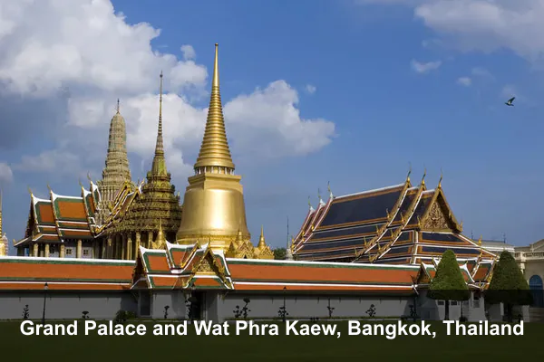 Grand Palace and Wat Phra Kaew, Bangkok, Thailand