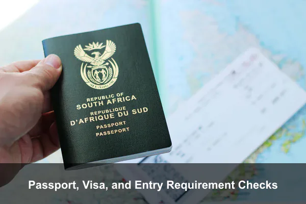 Passport, Visa, and Entry Requirement Checks
