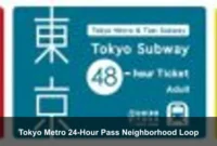 Tokyo Metro 24-Hour Pass Neighborhood Loop