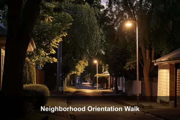 Neighborhood Orientation Walk