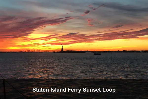 Staten Island Ferry Sunset Loop